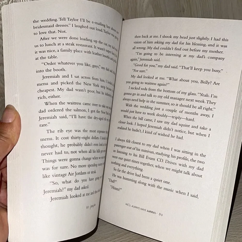 We'll Always Have Summer‎ by Jenny Han Novel Story Book